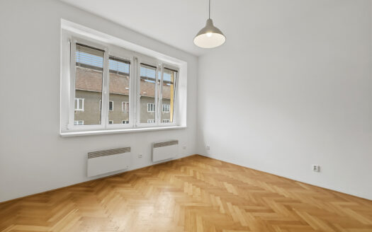 Prodej investičního bytu 1+kk, 22 m², Brno – Veveří (ulice Tučkova – byt vpravo)