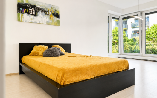 Pronájem bytu 1+kk, 42 m² + předzahrádka – Brno – Komín